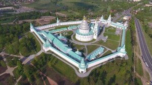 Новоиерусалимский монастырь, Истра. Аэросъёмка.mp4