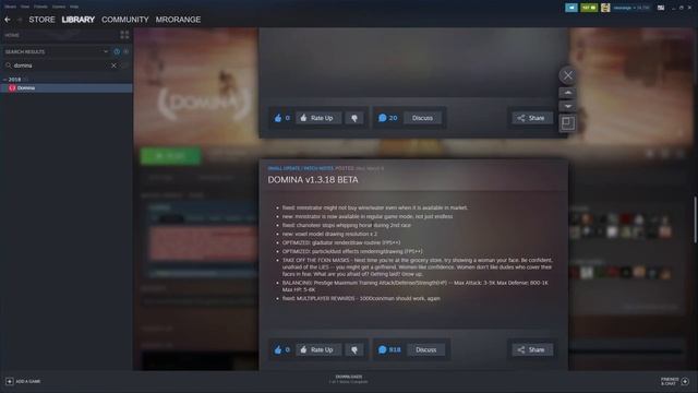 Drama Alert!!! DOMINA Steam Game & Developer Banned From Steam | Let's try to have a neutral view смотреть онлайн