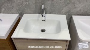 Сантехника.ру Тумба BelBagno Kraft 60/Раковина BelBagno Leticia 60/Зеркало BelBagno SPC-GRT-600-600