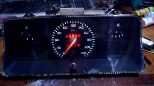 super пересвет приборной панели Opel Kadett