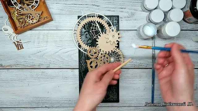 Холст с нуля. Мастер-класс.Fractal paint.