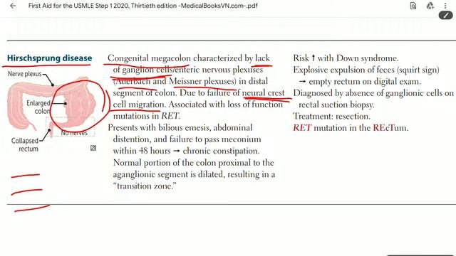 Up To Date - GIT PATHOLOGY (part 9) [ HIRSCHSPRUNG DISEASE ] смотреть онлайн