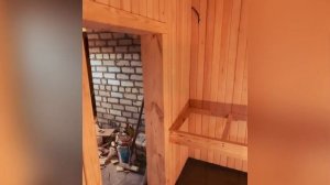 Строим баню на дачном участке.