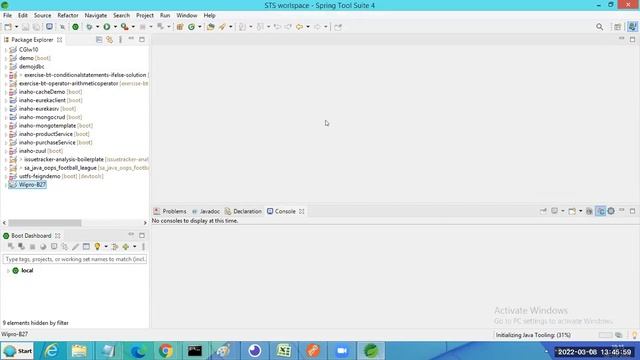 Create First Java Project and Class in STS(Spring Tool Suite)|| Java Basics||01 смотреть онлайн