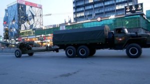 Новосибирск. 7 мая. репетиция Парада Победы