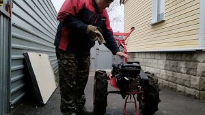 Мотоблок Агат Как завести зимой??