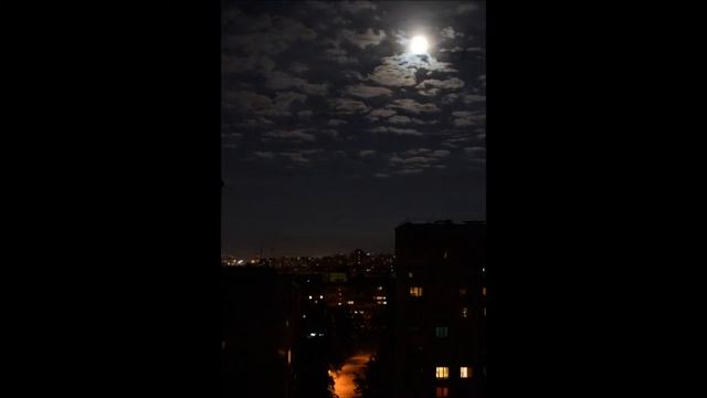 Ночь луна- интервальная съемка Nikon D5300.Или новые возможности зеркальных камер. смотреть онлайн