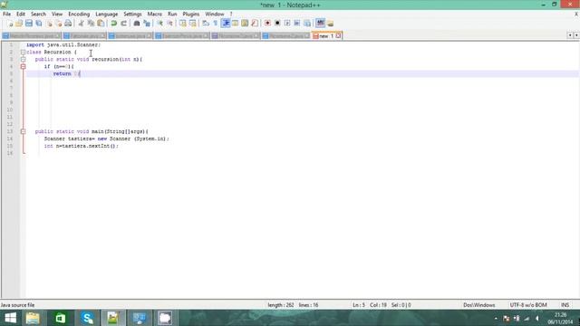 Programming with Java : Recursion смотреть онлайн