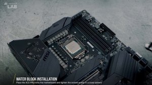 How to Install CORSAIR HYDRO X Series XC5 RGB PRO CPU Water Block (Intel LGA 1200/1700)
