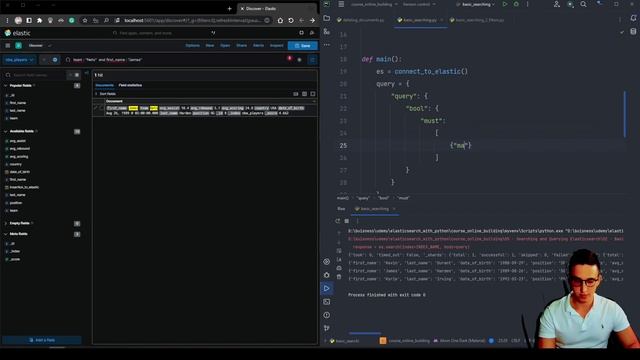 How To Do Two keys filter Searching In Elasticsearch 8 Using Python смотреть онлайн