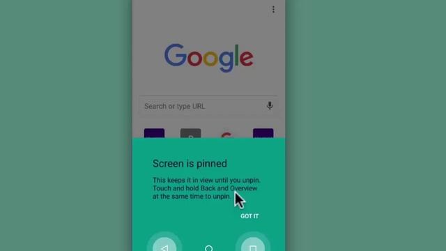 How to pin an app in android by using screen pinning? смотреть онлайн
