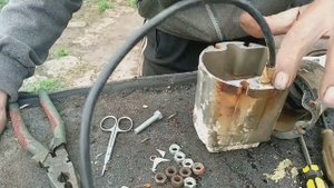 Ремонт погружного насоса.