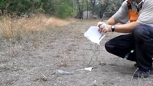 Нож из напильника,звенящая сталь,тест
