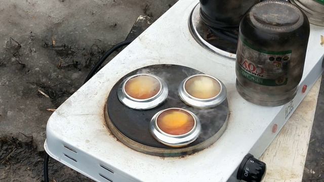 Тест масла РОСНЕФТЬ MAXIMUM 5w40 полусинтетика (прожарка).