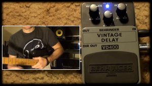 Behringer Vintage Delay Pedal VD400