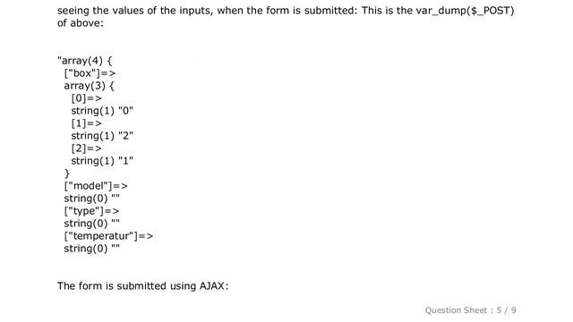 HTML : php/jQuery - formvalidation, get value of dynamically added inputs
