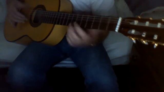 Lagrima excerpt on yamaha flamenco guitar смотреть онлайн