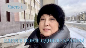 ЕДЕМ В НОВОГОДНЮЮ КАЗАНЬ! Часть 1. Чай-мороженое, бензин-онлайн и снежная засада у отеля