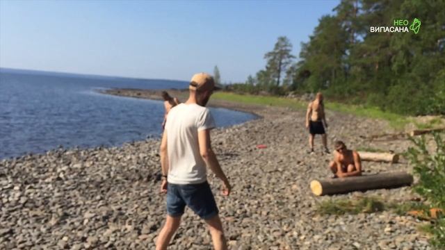 Йога- тур в Карелию. Озеро Янисъярви. Строительство бани.
