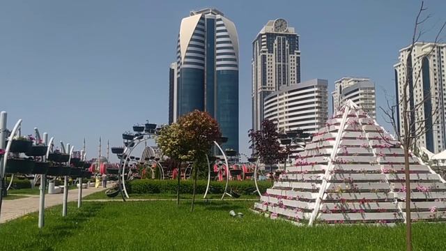 Цветочный парк??Город Грозный ???