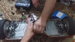 плата гироскутера джойстик + радиоуправление