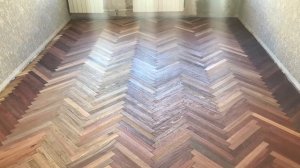 Циклевка, вьетнамский паркет под масло