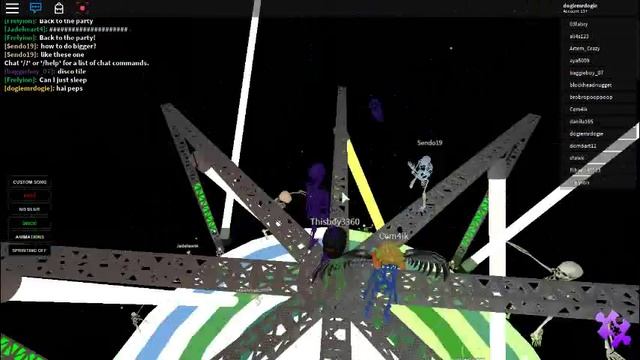 Roblox spooky scary skeletons custom music смотреть онлайн