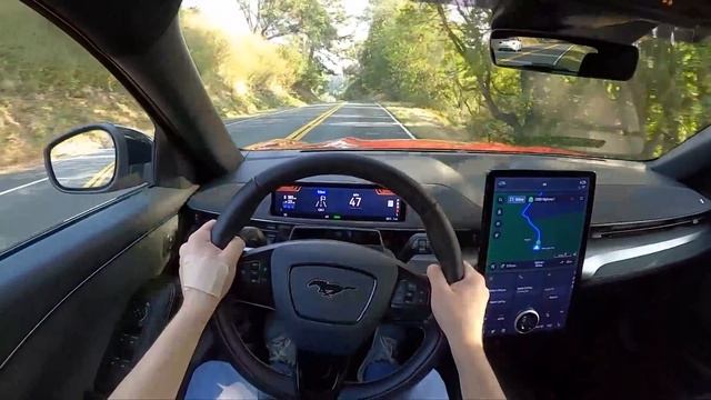 2022 Ford Mustang Mach-E GT Performance Edition - POV First Impressions смотреть онлайн