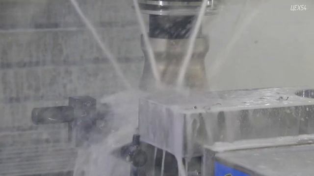 Силовая обработка стали на 3-х координатном обрабатывающем центре. (часть 1). Металлообработка 2017