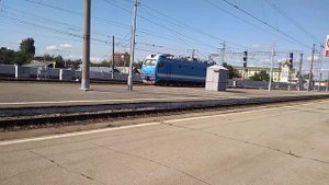 Электровоз ЭП1М-690 отцепился от поезда 121 Пенза - Москва