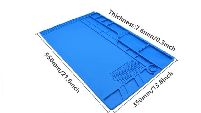 Силиконовый коврик для ремонта, магнитный паяльный коврик, теплоизоляционный коврик для смотреть онлайн