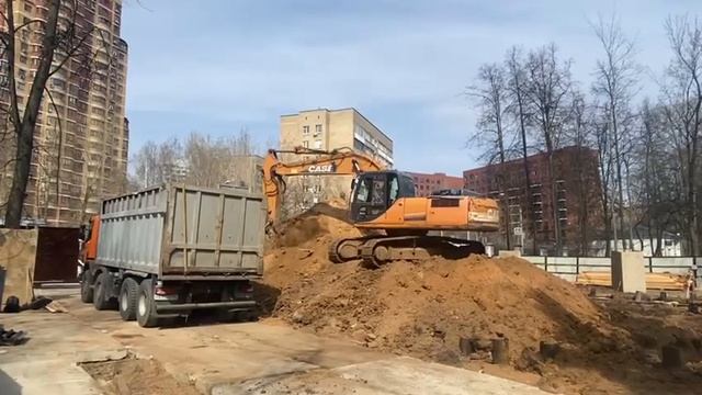 Разработка котлована. Шпунта из трубы 273мм длина 12м. Шпунтекс +7(495)960-5017 смотреть онлайн