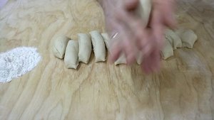 Треугольники с фаршем и картошкой из бездрожжевого теста