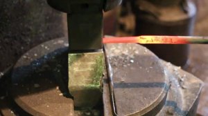 Как сделать кованый гвоздь , Ковка гвоздя , wrought-iron nail