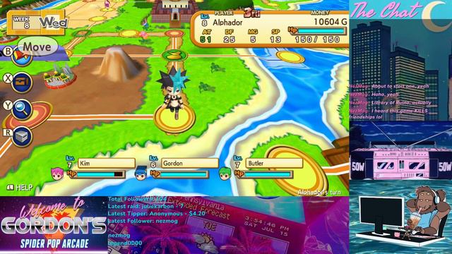 Late night with Dokapon Kingdom Connect with Friends! смотреть онлайн