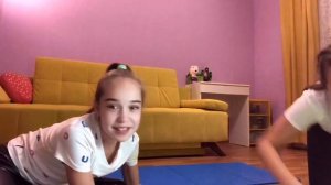 Йога челлендж с моей лучшей подругой Лизой?♥️