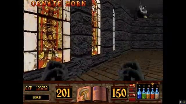 Witchaven II: Blood Vengeance (DOSBox) - Level 9 Hack n Sniff - Uncommented смотреть онлайн