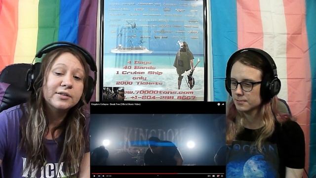 Kingdom Collapse- "Break Free" Reaction // Amber and Charisse React смотреть онлайн