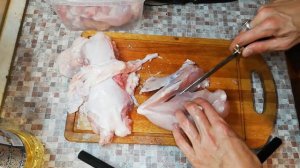 Разделка Курицы. финка НКВД Х12МФ