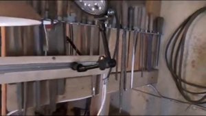 Освещение к токарному станку по металлу.