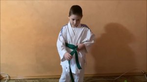 Каратэ. Как правильно завязать пояс