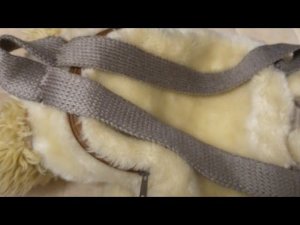 Как связать лямки на рюкзак или сумку. Крючком.