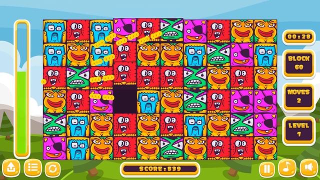 BlocksSuperMatch3 - Construct 2 Game Template смотреть онлайн