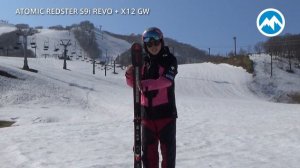 22-23 ATOMIC REDSTER S9i REVO + X12 GW【SIEGER 22-23 SKI TESTING REPORT plus】カスタムフェアへGO!