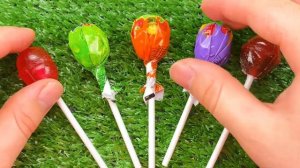 Satisfying Video | Lollipops and Sweets ASMR Opening - Yummy Rainbow Candy Lollipops #4