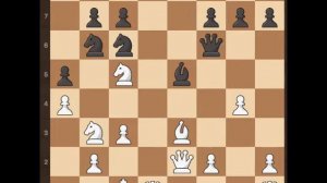 Oldrich Duras vs Rudolf Spielmann, Vienna - 1907