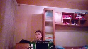 Урок песня во саду ли,в огороде на баяне
