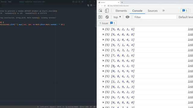 JavaScript - Generate Random Number/Integer by Length смотреть онлайн