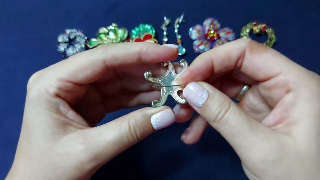 3. Винтажные броши. Лот с украшениями. Вот это посылка! смотреть онлайн