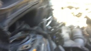 Mercedes Benz B200 turbo starter removal part 1